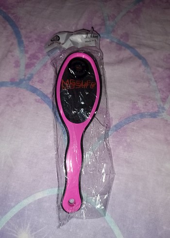 Diğer Siyah Saç Fırçası Pembe Uçlu