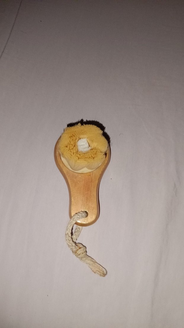 Bej Yumuşak Kıllı Yüz Temizleme Fırçası - Görsel 2