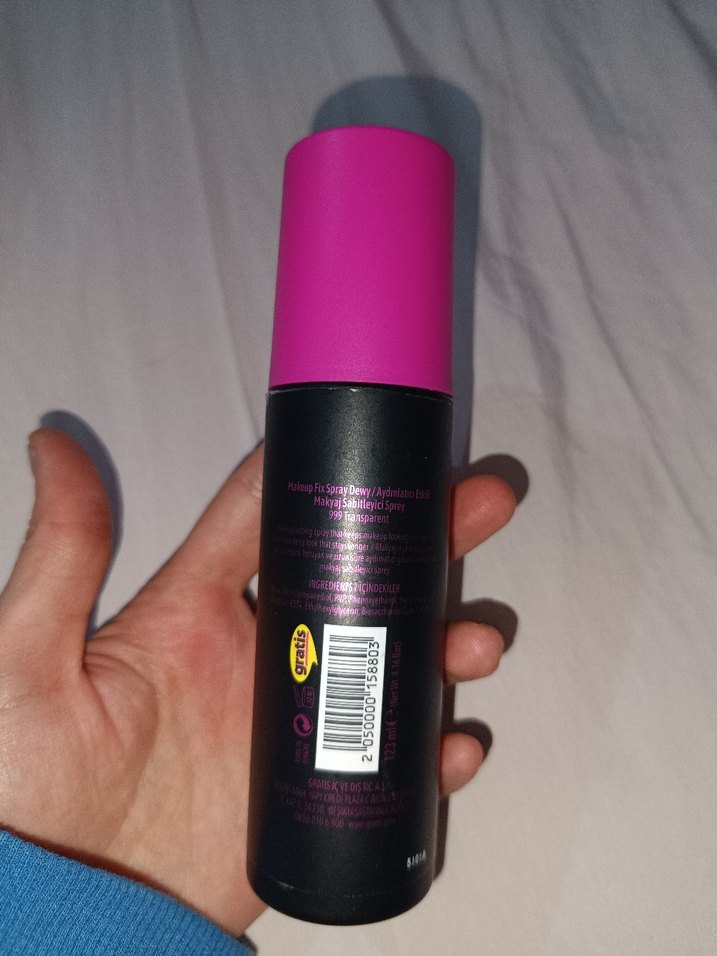 LYKD Pembe Makyaj Sabitleyici Sprey - Görsel 3