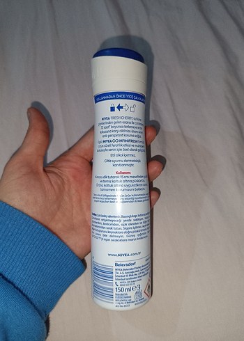 Nivea Fresh Cherry Kadın Deodorant 150 ml - Görsel 3