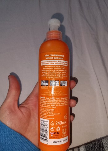 Elidor 7/24 Anında Onarıcı Saç Kremi - Görsel 3