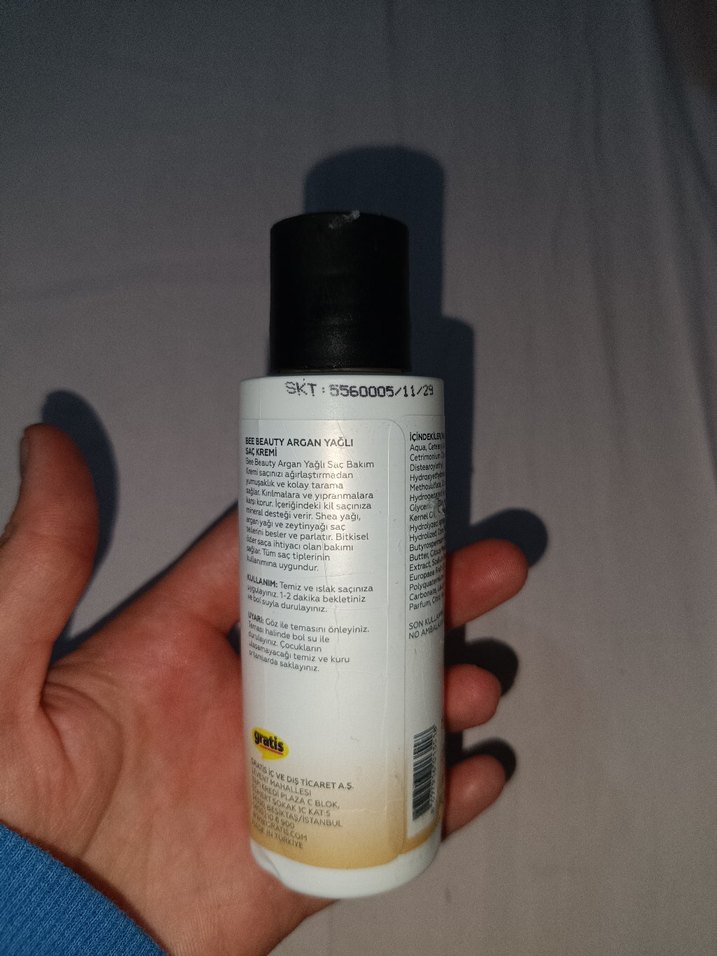 Bee Beauty Argan Yağlı Saç Kremi - Görsel 3