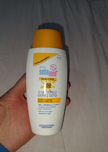 Sebamed Baby Çok Yönlü Güneş Sütü SPF 50+ 100ml - Görsel 2