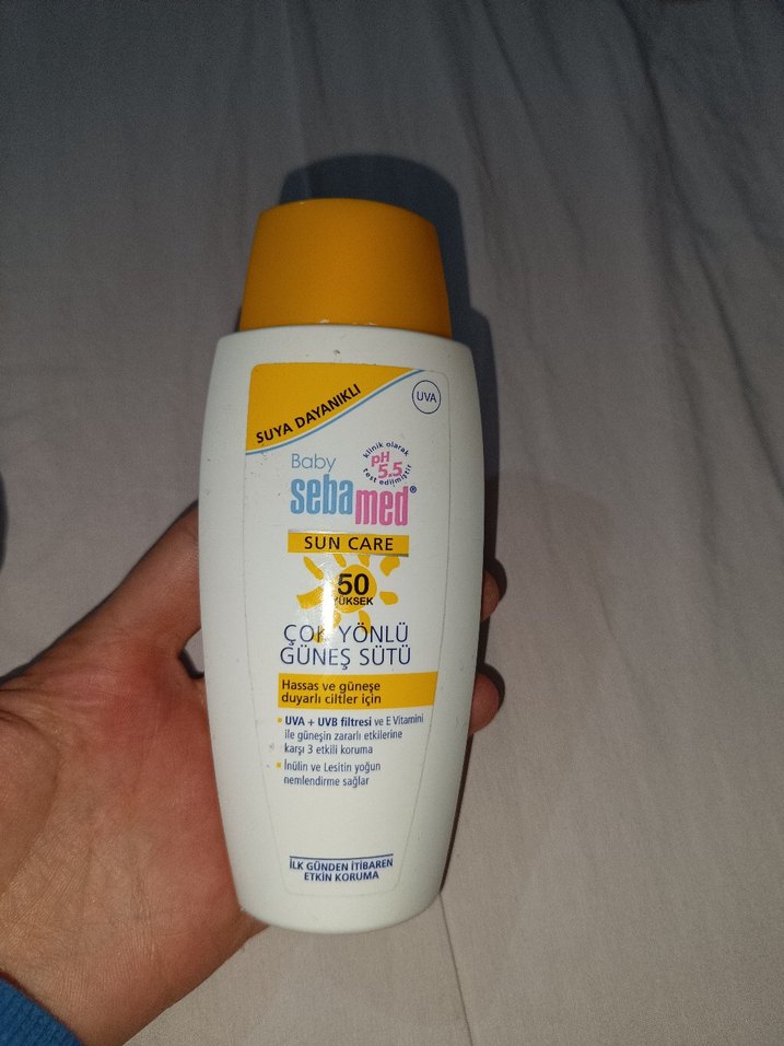 Sebamed Baby Çok Yönlü Güneş Sütü SPF 50+ 100ml - Görsel 2