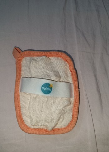 Pastel Kenarlı Beyaz Banyo Süngeri - Görsel 2