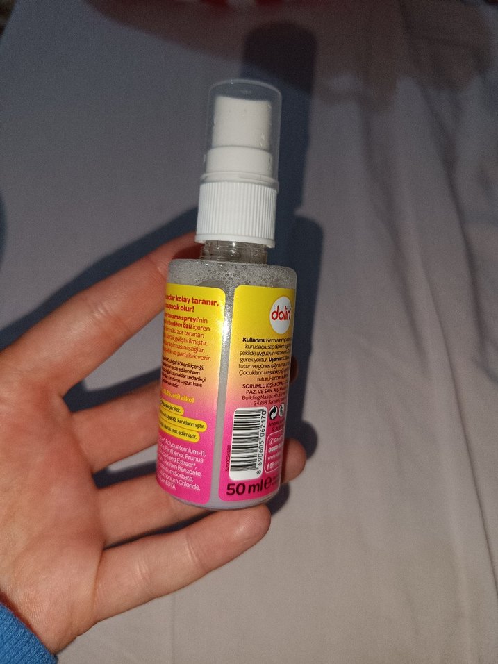 Dalin Kolay Tarama Saç Spreyi 95 ml - Görsel 4