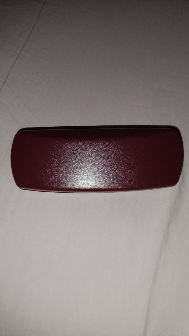 Bordo Parlak Kadın Gözlük Kutusu - Görsel 2