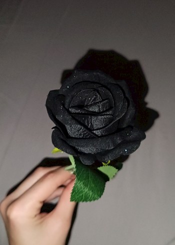 Siyah Gotik Gül - Görsel 3