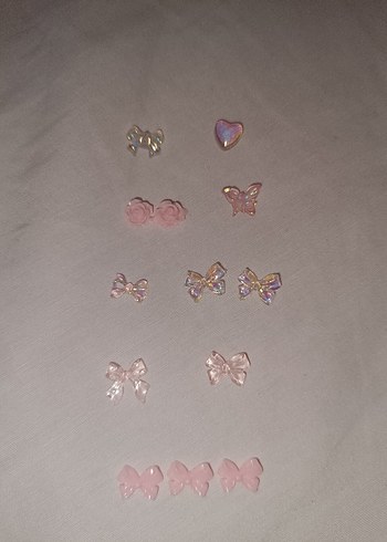 Pembe Pastel Tırnak Süslemeleri Seti - Görsel 2