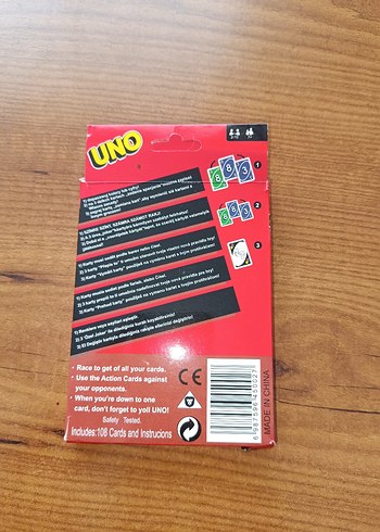 Renkli UNO Kart Oyunu - Görsel 3