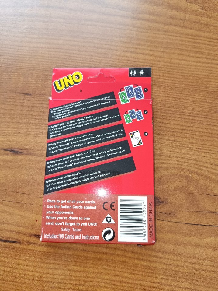 Renkli UNO Kart Oyunu - Görsel 3