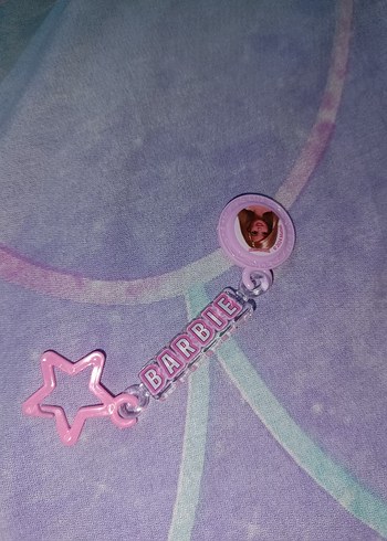 Pembe Barbie Anahtarlık