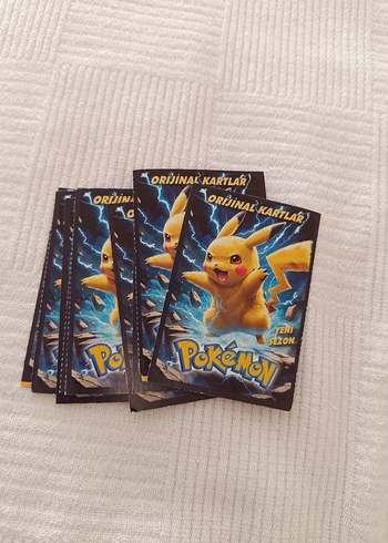Orijinal Yeni Sezon Pokémon Kartları - Görsel 3