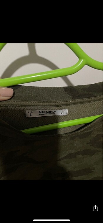 s Beden haki Renk Pull and bear elbise