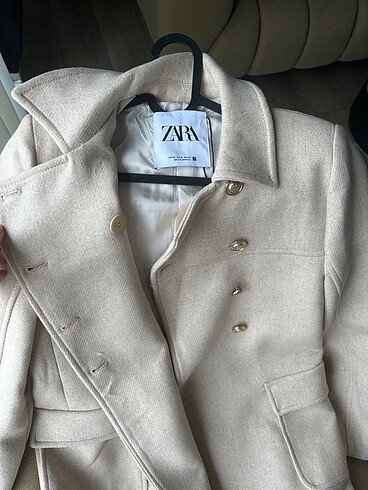 xs Beden Zara yün karışımlı kaban