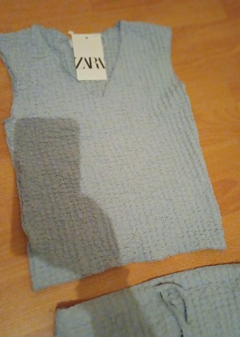 Siyah Uzun Dar Etek takım mavi rengide var likralı rahat - Görsel 4