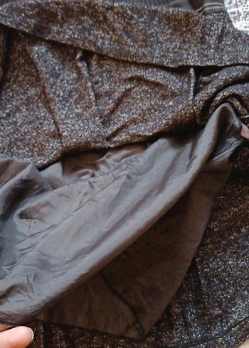 Kemer Detaylı kahve rengi Triko Midi Elbise 1 defa.giyildi - Görsel 4