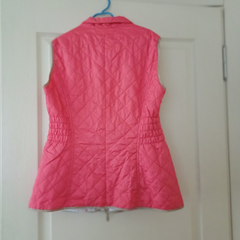 Pembe Fermuarlı Kadın Yelek çok az giyildi tertemiz mevsimlik - Görsel 3
