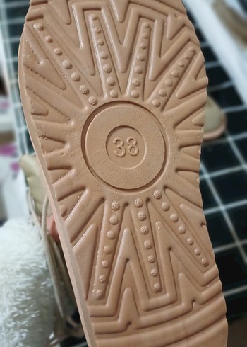 bej rengi Kadın Dolgu Topuklu Bot - Görsel 8