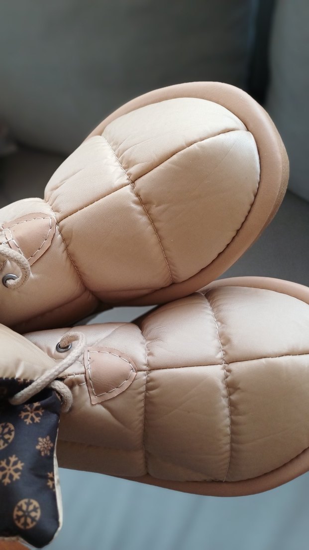 bej rengi Kadın Dolgu Topuklu Bot - Görsel 5