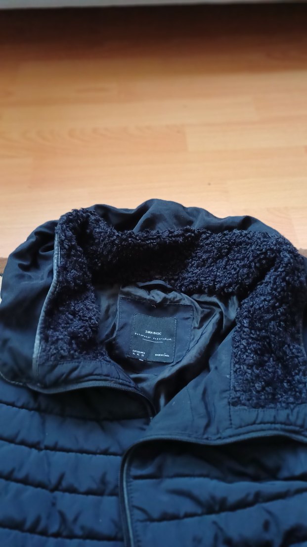 Fermuarlı Siyah Kadın Mont - Görsel 5