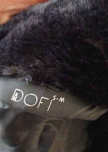 Siyah Kadın Midi Boy Kürk Detaylı Mont - Görsel 4