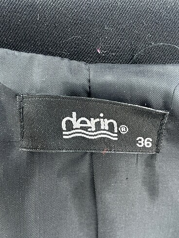 36 Beden siyah Renk Derin Blazer %70 İndirimli.