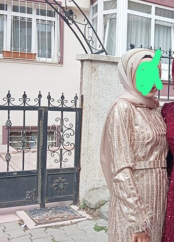 m Beden Tesettür abiye 