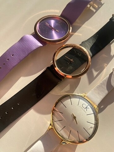 Calvin Klein Glam siyah kol saati