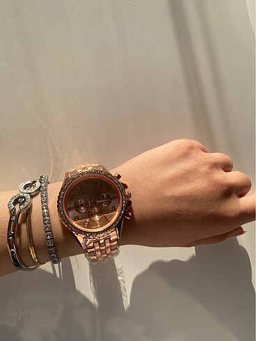 Michael Kors MICHAEL KORS ROSE GOLD KOL SAATİ