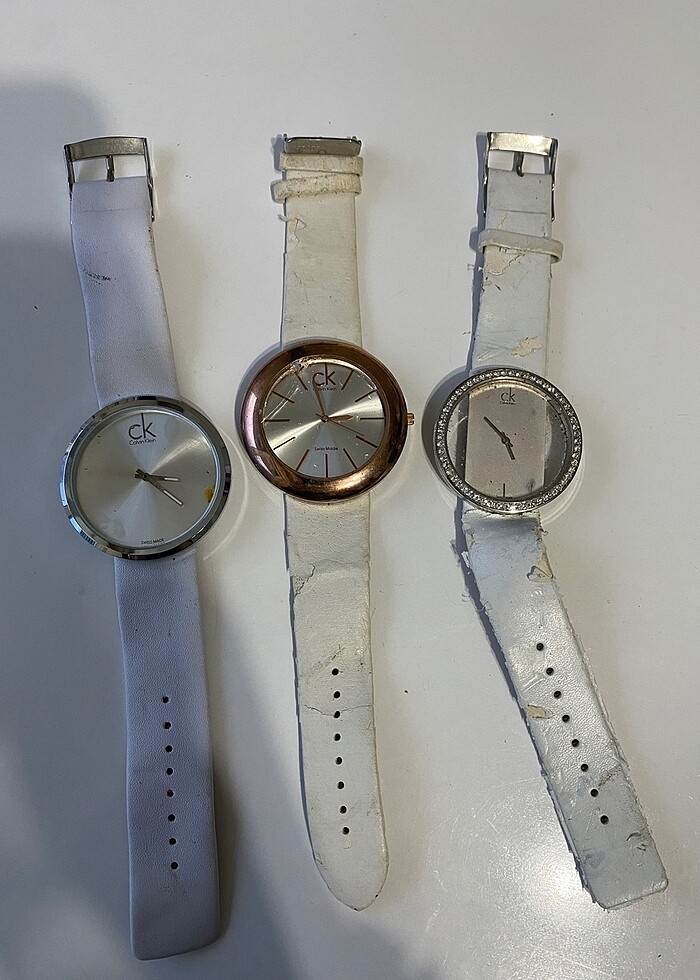 3 tane orjinal Calvin Klein saat - Görsel 2