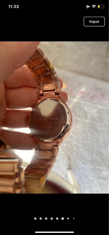 Michael Kors rose Gold saat