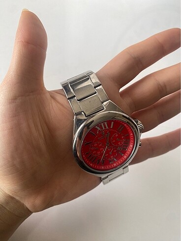 Beden Unisex kırmızı gümüş Rolex