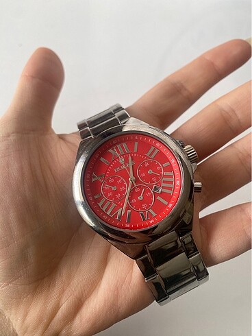 Rolex Unisex kırmızı gümüş Rolex