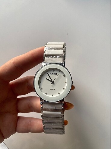 Calvin Klein Rado Safir Quartz beyaz saat