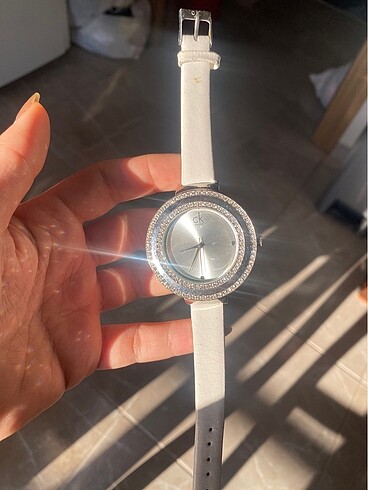 Beden beyaz Renk Calvin Klein gümüş kadın saati