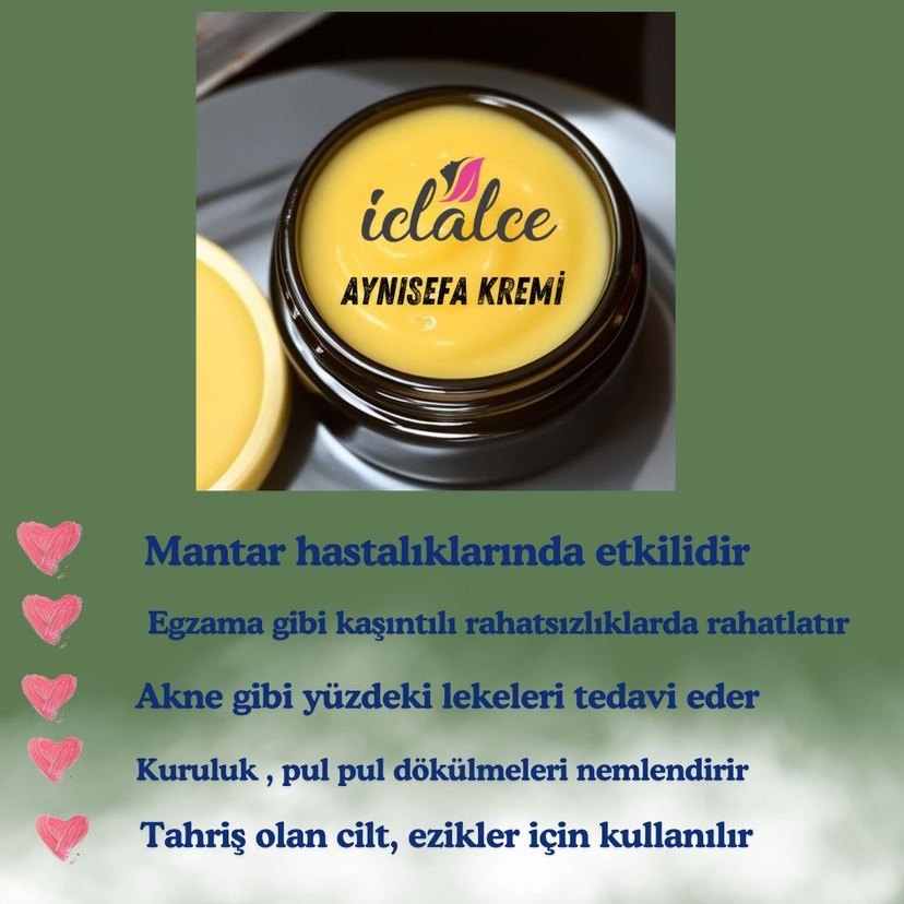 Aynisefa Kremi - Doğal Bakım Kremi - Görsel 2