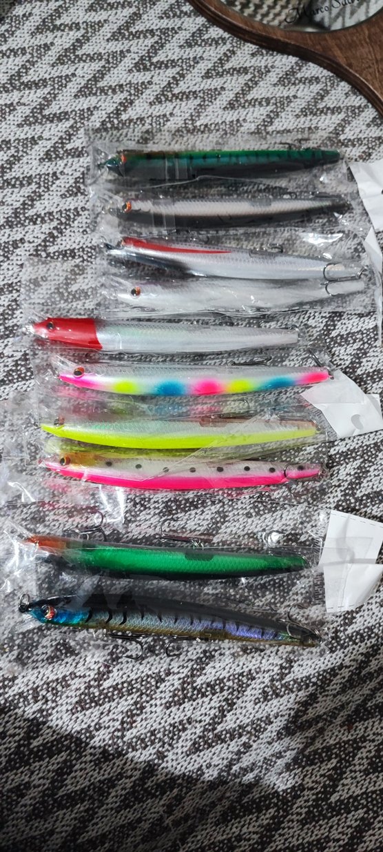 Renkli Çoklu Balıkçılık Yemleri Seti - Görsel 3