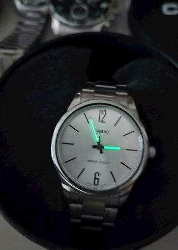 Casio Klasik Erkek Kol Saati Beyaz Kadran - Görsel 2