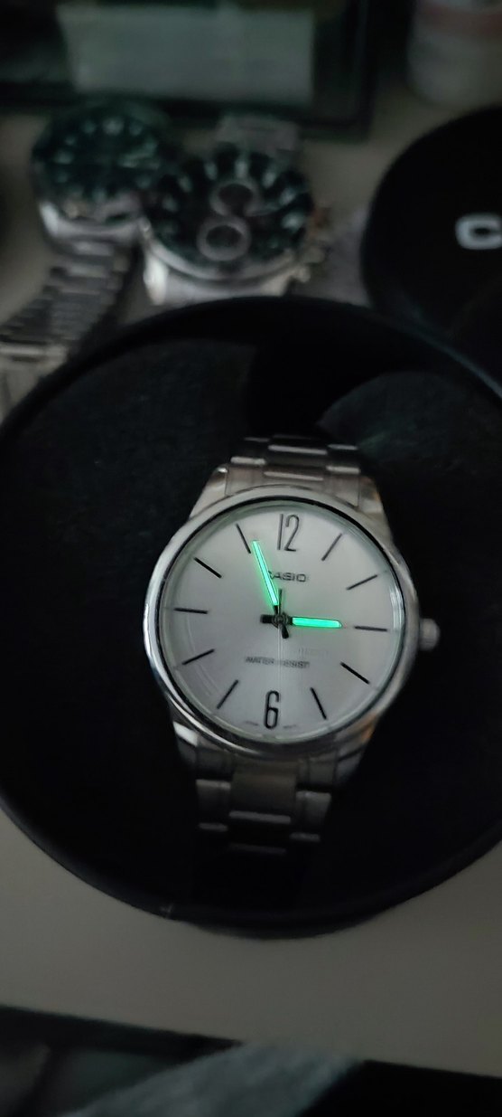 Casio Klasik Erkek Kol Saati Beyaz Kadran - Görsel 2