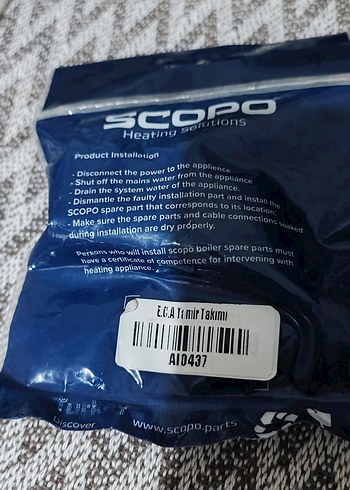 kombi Yedek Parçası E.C.A MARKA KOMBİ İÇİN - Görsel 2