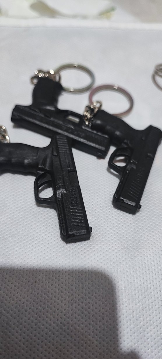 Siyah Tabanca Tasarımlı SAR 9 Anahtarlık - Görsel 5