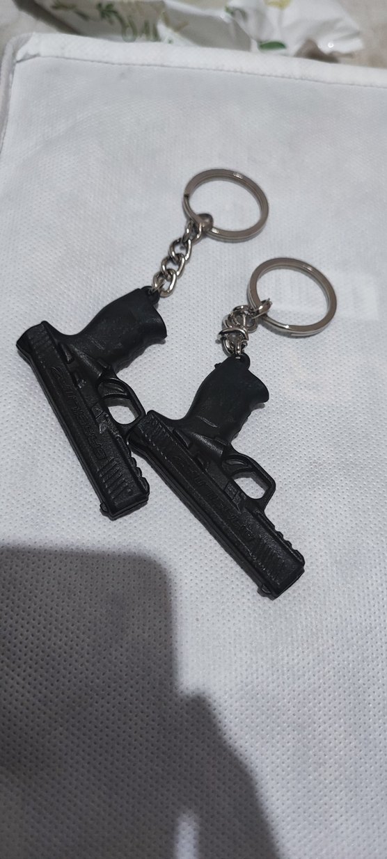 Siyah Tabanca Tasarımlı SAR 9 Anahtarlık - Görsel 3