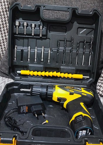 Çok İşlevli şarjlı Matkap Seti - Görsel 2