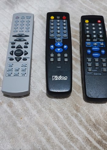 TV KUMANDASI 3 ADET - Görsel 2