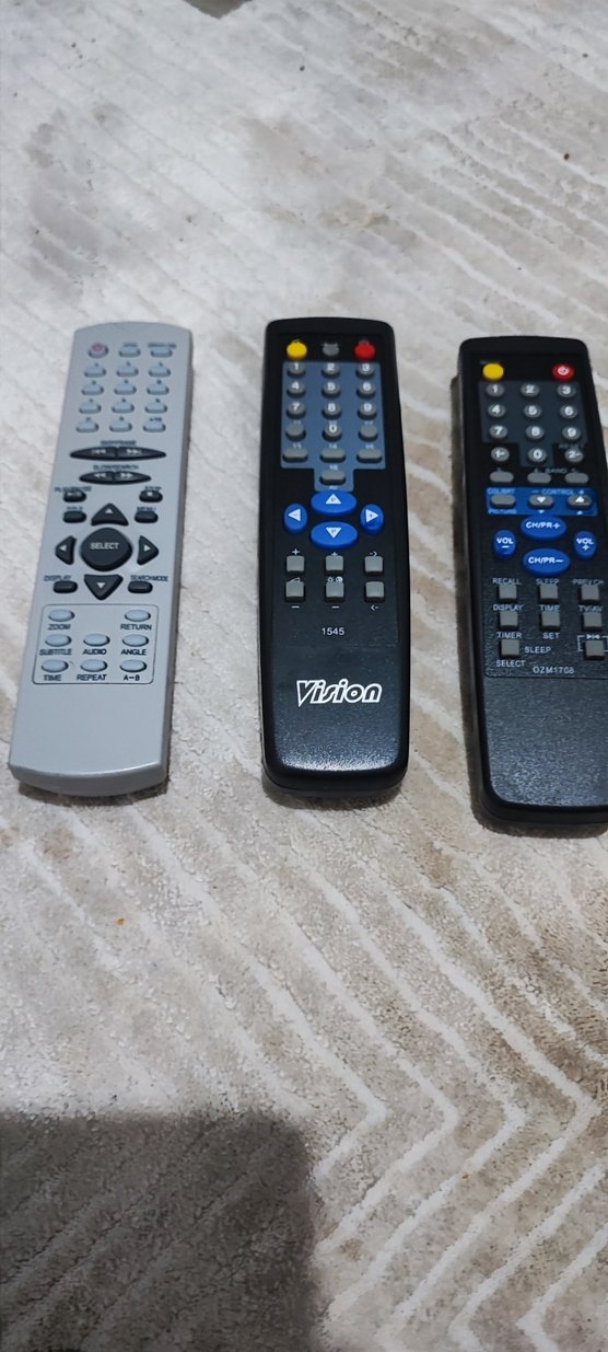 TV KUMANDASI 3 ADET - Görsel 2