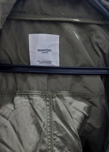 m Beden Kadın Parka Mango
