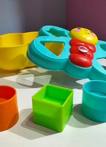 Beden Fisher Price Şekil Eşleştirme Kelebek