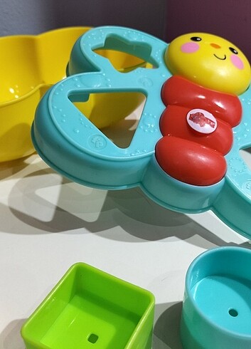  Beden Renk Fisher Price Şekil Eşleştirme Kelebek