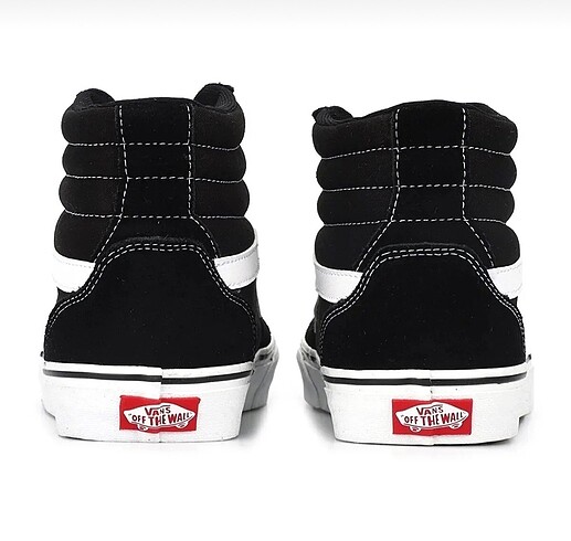 39 Beden siyah Renk Vans unısex sneakers